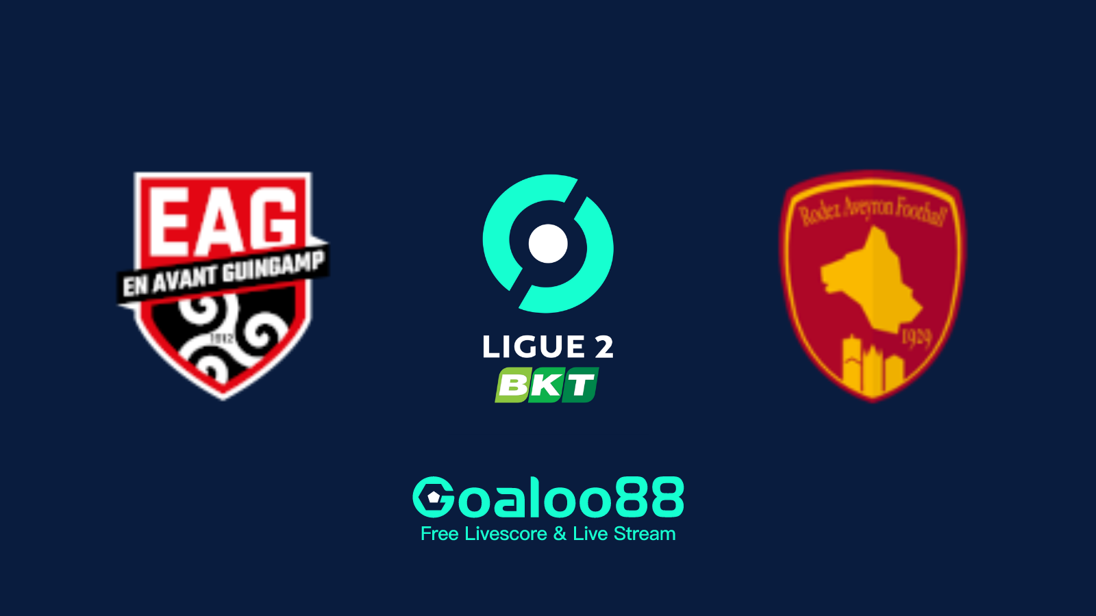 Guingamp VS Rodez Aveyron Predicition France Ligue 2