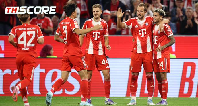 บุนเดิสลีกา - บาเยิร์น มิวนิค 6-0 แอร์เบ ไลป์ซิก