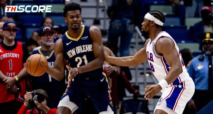 🏀บัตเลอร์ 19+2+2 พีลิแกนส์ 112-99 เซเว่นตี้ซิกเซอร์ส