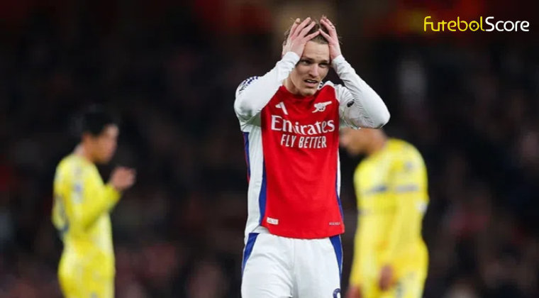 Arsenal empata com Crystal Palace e impede Liverpool de garantir título da Premier League