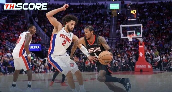 🏀คันนิงแฮม 32+7+9 ฮิวสตัน ร็อคเก็ตส์ แพ้ ดีทรอยต์ พิสตันส์