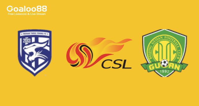 Wuhan Three Towns VS Beijing Guoan Prediction Chinese Super League