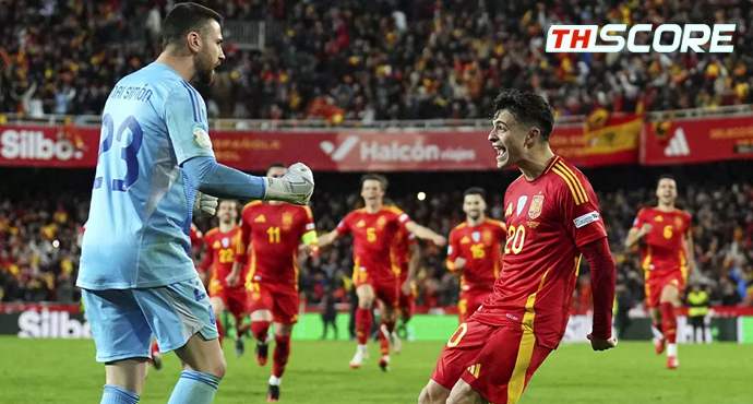 ยูฟ่าเนชันส์ลีก - สเปนชนะเนเธอร์แลนด์ด้วยการดวลจุดโทษ เข้ารอบสี่ทีมสุดท้าย