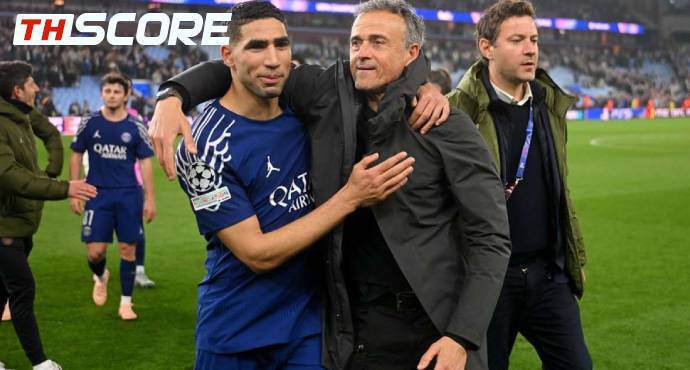 'ฮาคิมี่-ดูเอ้' สดุดี 'เอ็นริเก้' ผู้นำทัพ เปแอสเช ผงาดคว้าแชมป์ยุโรป – 'สร้างประวัติศาสตร์ให้สโมสร'