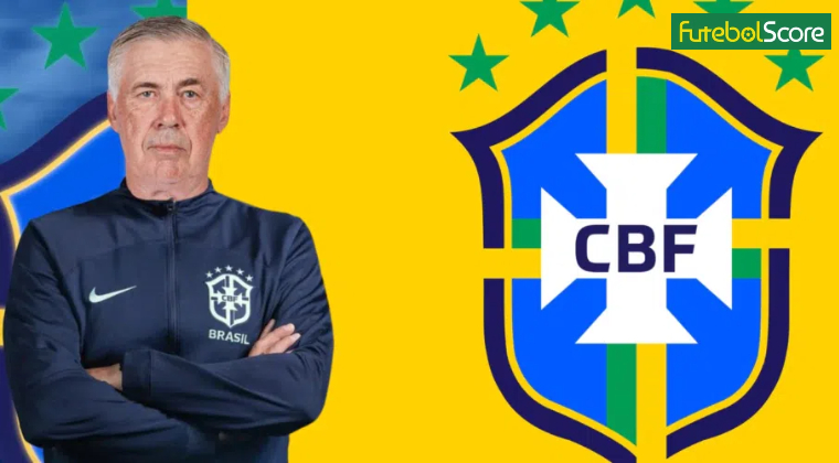 Carlo Ancelotti assume o comando da Seleção Brasileira