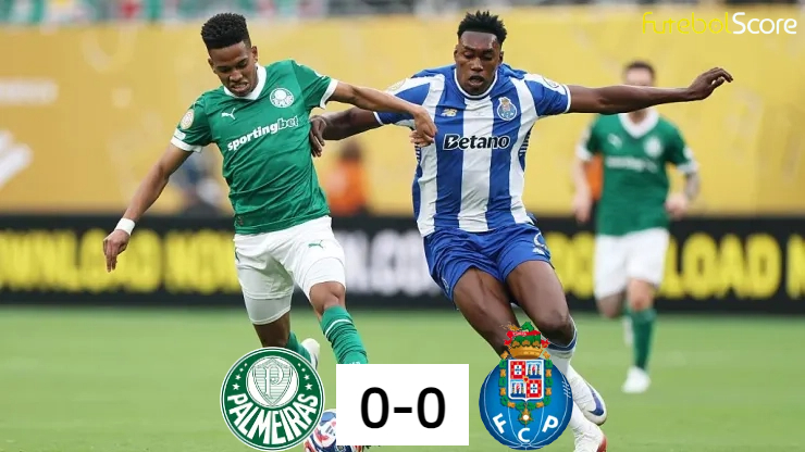 No primeiro confronto Brasil x Europa do Mundial de Clubes, Palmeiras e Porto empatam em partida eletrizante
