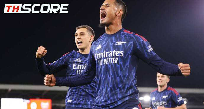 ทรอสซาร์ยิงพาปืนขึ้นฝูง! อาร์เตต้าลั่น “ทีมโตขึ้นเยอะ!”