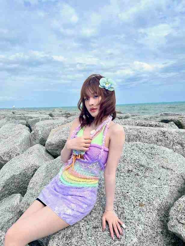 เจเจ นาราชา ไอดอลสาวสุดน่ารัก ปล่อยอารมณ์สุดชิล ริมทะเล ละมุนเว่อร์