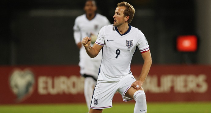 ฟุตบอลโลก รอบคัดเลือก โซนยุโรป - ลัตเวีย 0-5 อังกฤษ