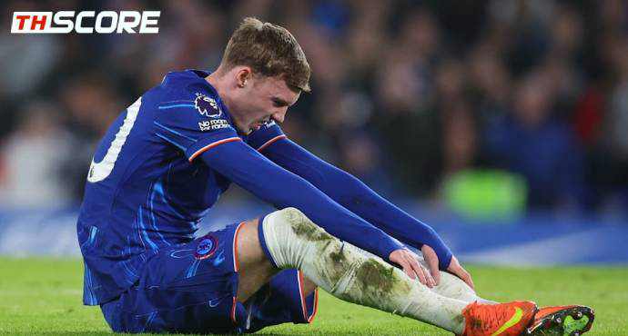 เชลซีปวดหัว! พาลเมอร์เจ็บ อาจพลาดบู๊วูล์ฟส์ จันทร์นี้