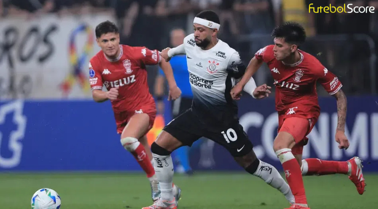 O Corinthians foi derrotado pelo Huracán na estreia da Sul-Americana e viu sua invencibilidade em casa chegar ao fim.