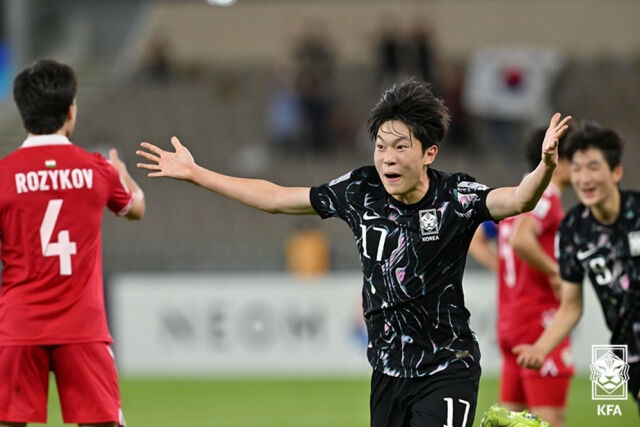 타지키스탄 꺾은 한국, 다음은 사우디→북한! 백기태호가 노리는 23년 만의 우승 시나리오