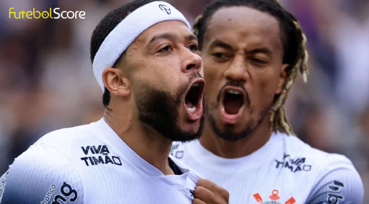 Memphis brilha com dois gols, Corinthians vira sobre o Sport e ganha fôlego após saída de Ramón Díaz