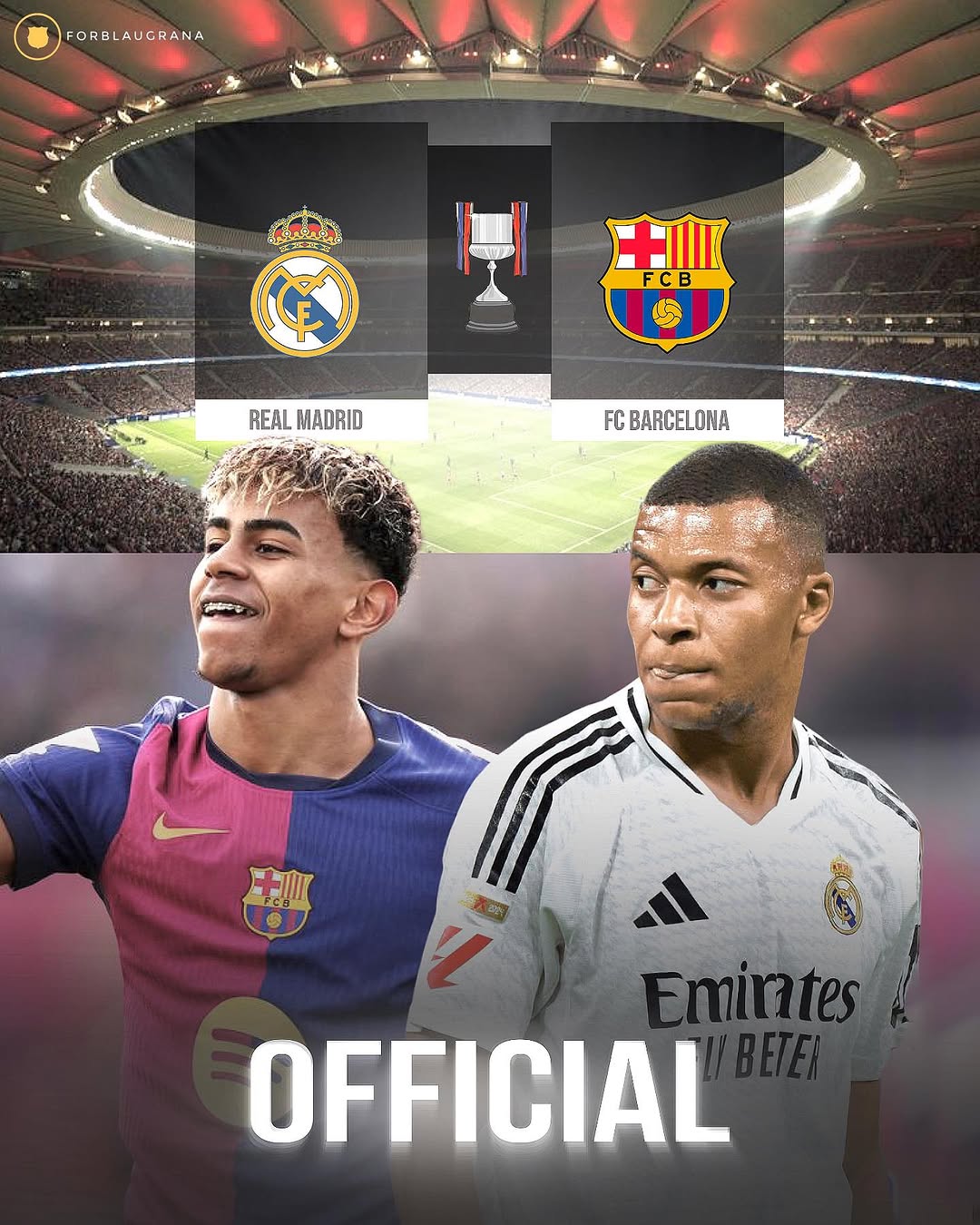 바르셀로나, 1-0 승리 합계 5-4로 국왕컵 결승 진출, 11년 만에 엘클라시코 성사