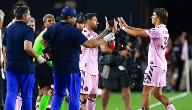 เมสซี่ดังแค่ไหนในเอ็มแอลเอส เพื่อนร่วมทีมยังได้เสื้อเปิดตัวของเมสซี่ไม่ได้