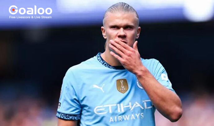 Erling Haaland could miss Manchester City’s Premier League clash with Brentford