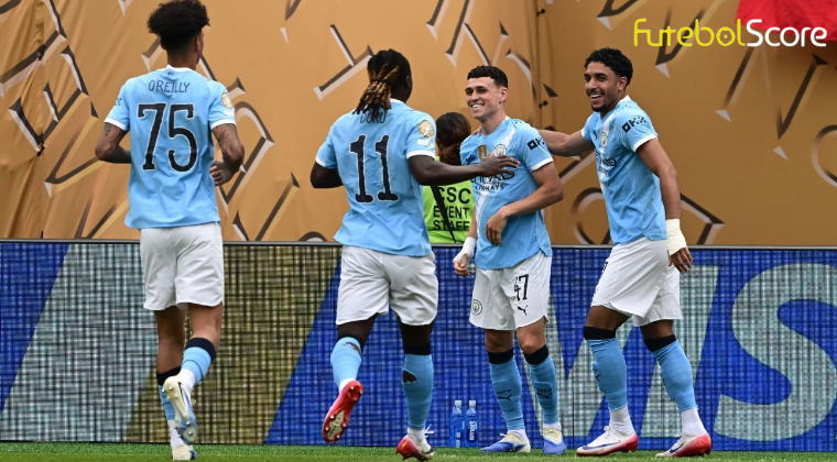 Com gol relâmpago e alguns sustos, Manchester City estreia com vitória no Mundial de Clubes da Fifa