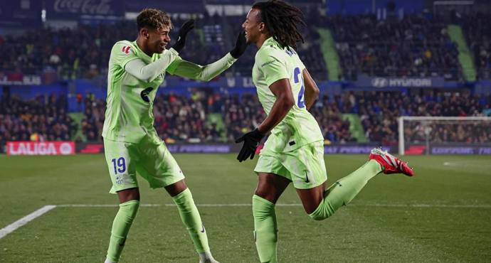 บาร์เซโลน่าเสมอเกตาเฟ่ 1-1 ตามหลังจ่าฝูง 5 แต้ม