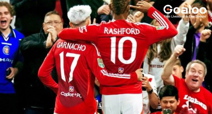 Man United Duo Dominates as Red Devils Thrash Barnsley in League Cup