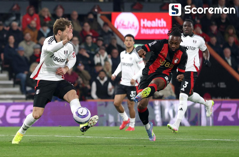 본머스, 풀럼 1-0 제압...'앙투안 세메뇨 선제골'