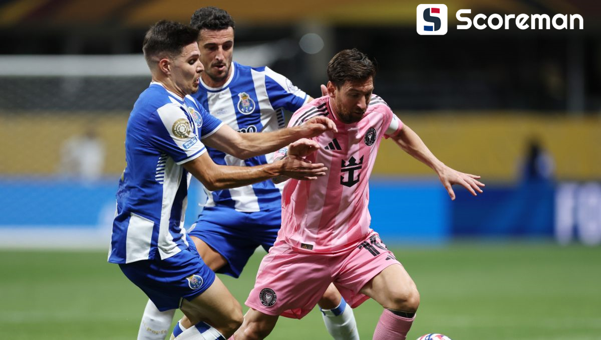 인터 마이애미, 포르투에 2-1 역전승… 메시 결승골