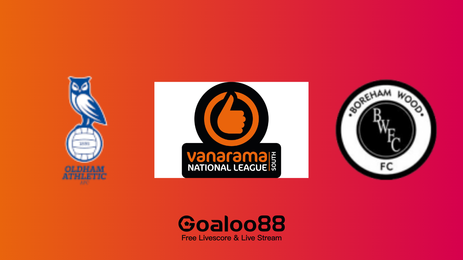 Oldham Athletic VS Boreham Wood Prediction England Conference