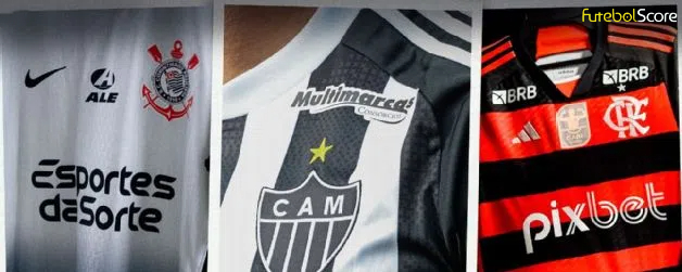 Qual é o clube que ganha mais dinheiro? Atlético-MG Como é que os patrocinadores principais se “classificam” depois de assinarem um acordo?