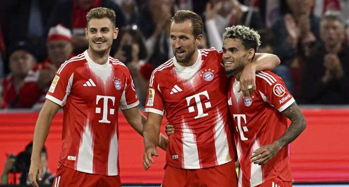 บุนเดิสลีกา - บาเยิร์น มิวนิค 6-0 แอร์เบ ไลป์ซิก