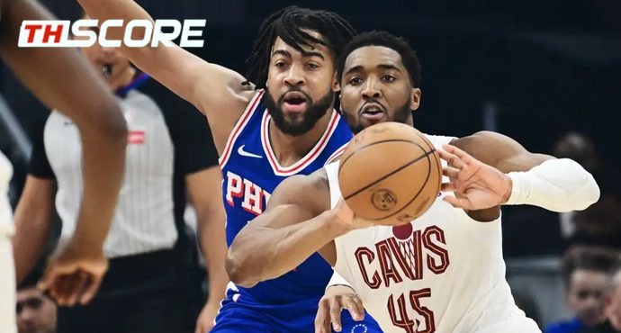 NBA - คลีฟแลนด์ คาวาเลียส์ 115-101 ฟิลาเดลเฟีย เซเว่นตี้ซิกเซอร์ส