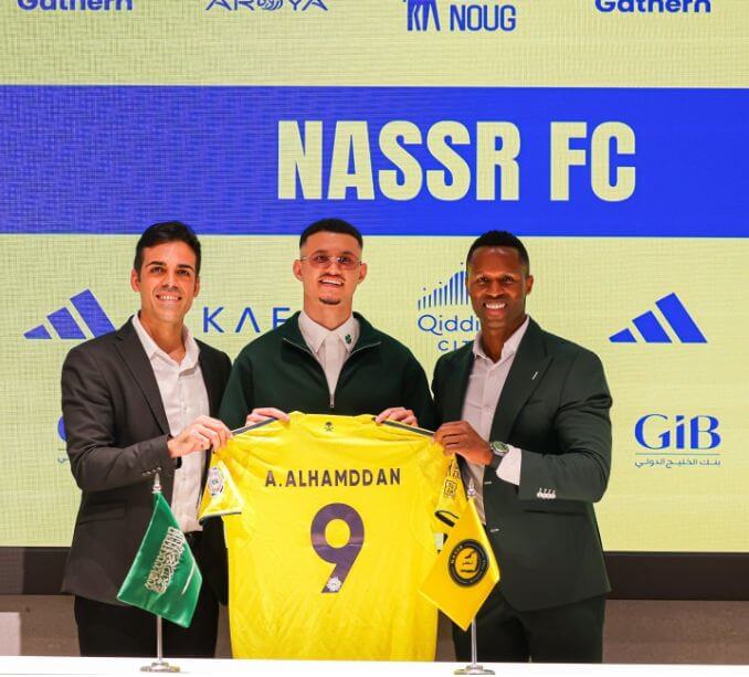 Số 9 mới của Al Nassr: Miễn phí Hamdan từ Al Hilal