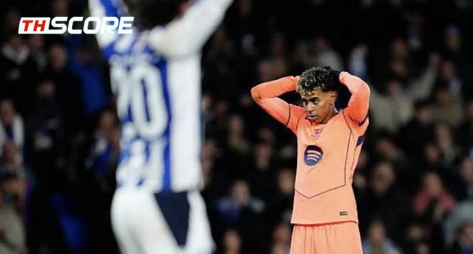 ลาลิกา - เรอัล โซเซียดาด 2-1 บาร์เซโลน่า