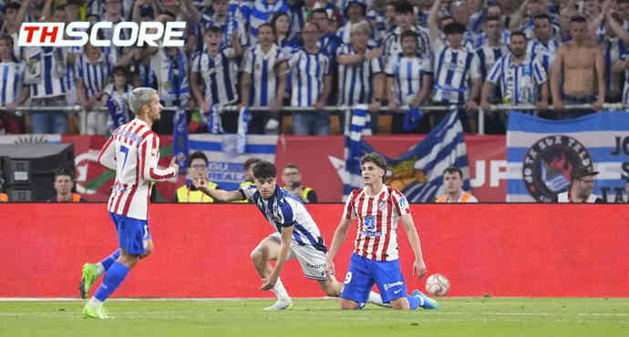 โกปาเดลเรย์ - แอตเลติโก้ มาดริด 5-6 เรอัล โซเซียดาด