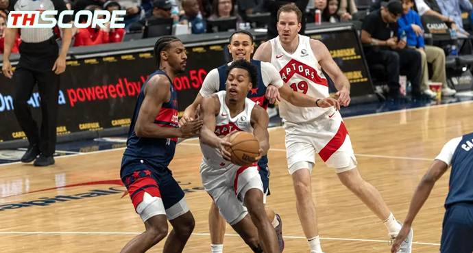 🏀เพิลเทิล 21+11+1 วิซาร์ดส์ 104-112 แร็ปเตอรส์