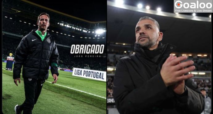Sporting CP Sack Manager João Pereira, Appoint Rui Borges as Replacement