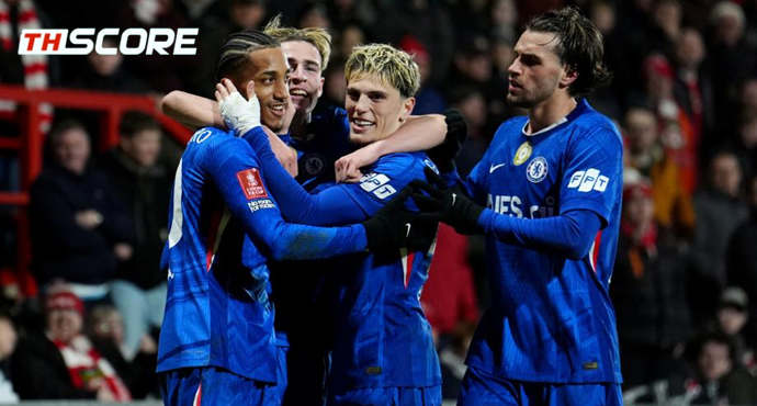 เอฟเอคัพ - เร็กซ์แฮม 2-4 เชลซี