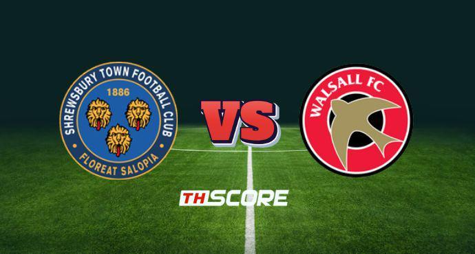 พรีวิวฟุตบอล จอห์นสโตนส์ เพนท์โทรฟี่: ชรูว์สบิวรี่ ทาวน์ vs วอลซอลล์