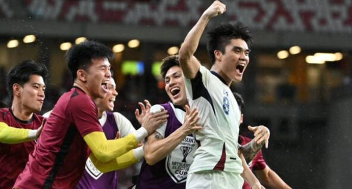พีรดนย์ ชูสปิริตทีมพาพลิกเกมเอาชนะสิงคโปร์ เร่งฟื้นฟูร่างกายเตรียมสู่รอบต่อไป