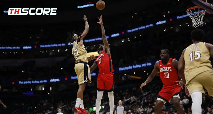 NBA - วอชิงตัน วิซาร์ดส์ 118-123 ฮิวสตัน รอกเก็ตส์