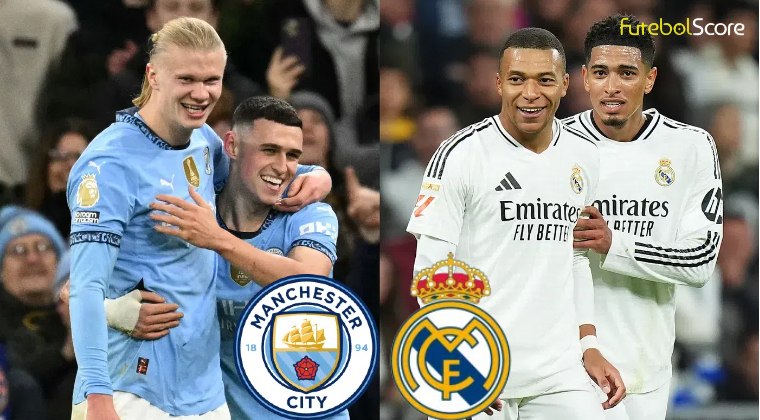 Palpite Manchester City VS Real Madrid