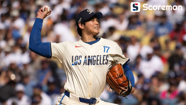 '생일' 오타니, 2이닝 무실점…김혜성 1타수 무안타