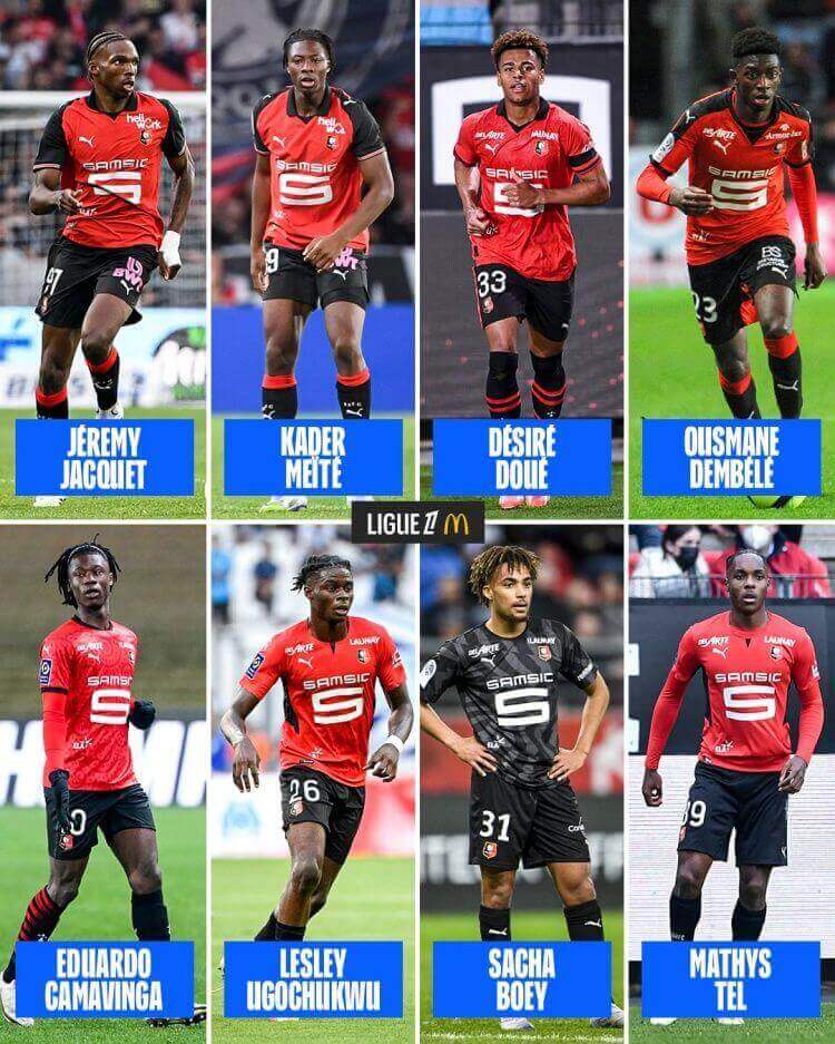 Bán thu về 270 triệu euro! Ligue 1 điểm lại các tài năng trẻ do lò đào tạo Rennes sản sinh: Dembélé, Jacquet, Camavinga góp mặt