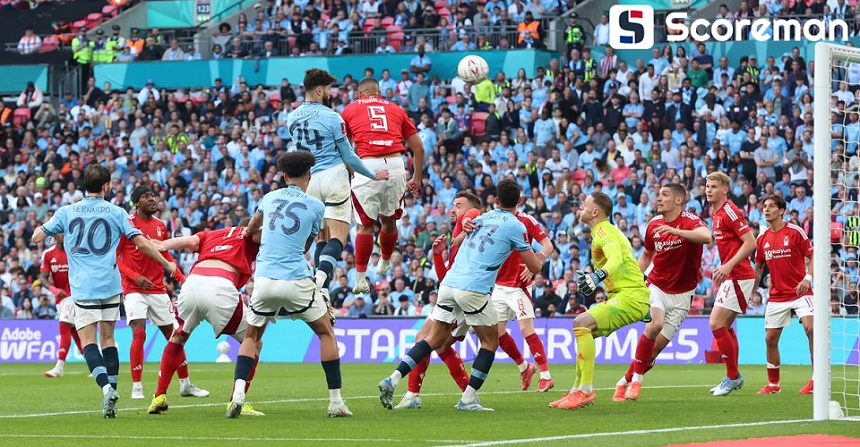 맨시티, 2-0 노팅엄 꺾고 FA 결승 진출…크리스탈 팰리스와 격돌