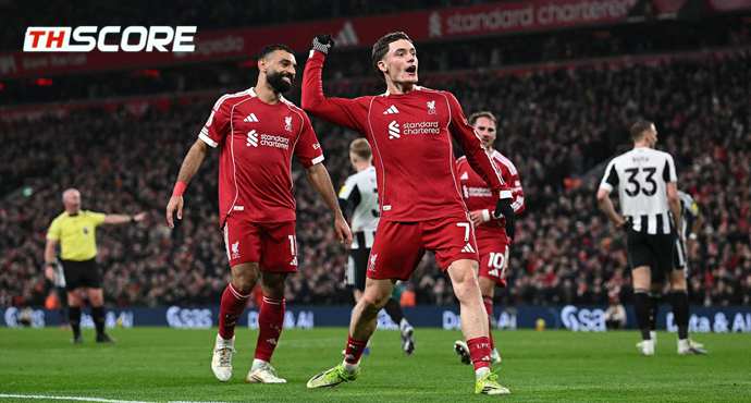 พรีเมียร์ลีก - ลิเวอร์พูล 4-1 นิวคาสเซิ่ล ยูไนเต็ด