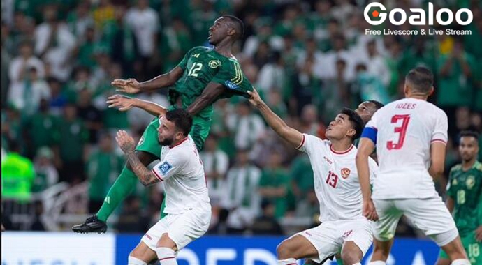 Indonesia hold Saudi Arabia to surprise draw at World Cup qualifiers