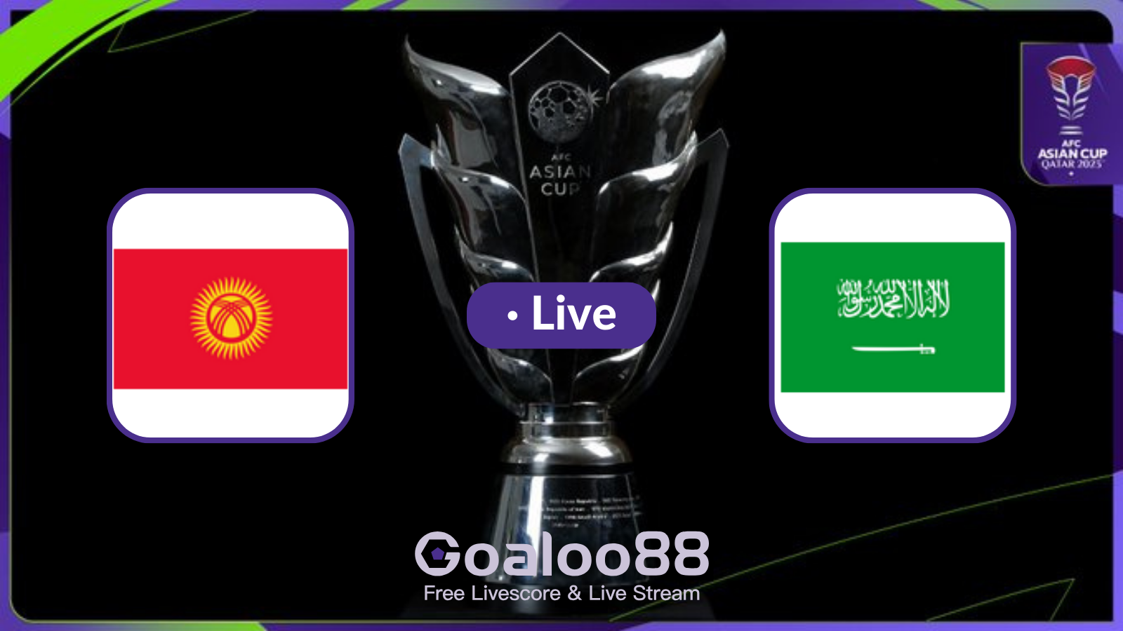Kyrgyzstan VS Saudi Arabia Prediction AFC Asian Cup