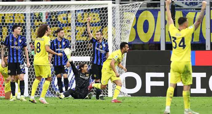 อินเตอร์มิลาน เสมอ ลาซิโอ 2-2 ชวดชัยชนะ 3 นัดรวดในลีก