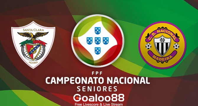 Santa Clara VS Nacional da Madeira Prediction Portugal Campeonato Nacional
