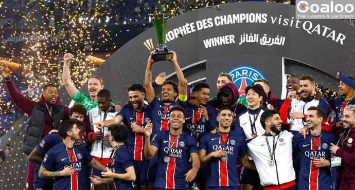 Dembele's Late Strike Secures PSG's Record 13th French Super Cup Victory