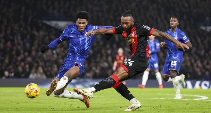 เชลซีวิกฤต! ไร้ชัยชนะ 5 นัดติดต่อกัน เสมอบอร์นมัธ 2-2