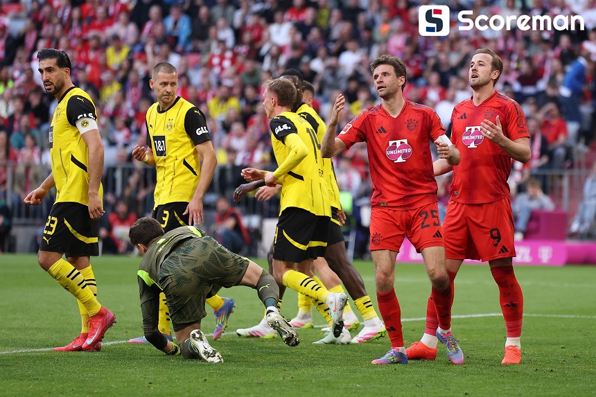바이에른 뮌헨, 도르트문트와 2-2 무승부...'김민재 54분 활약'